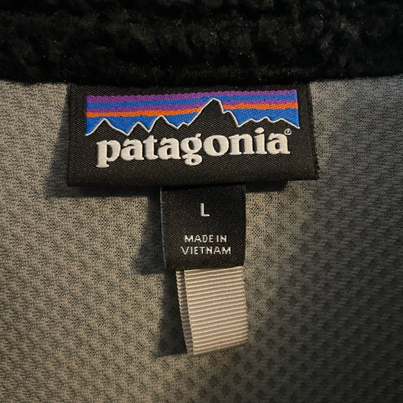 Patagonia Classic Retro-X Jacket Women black and grey with 3mm size L - Picture 3 of 6